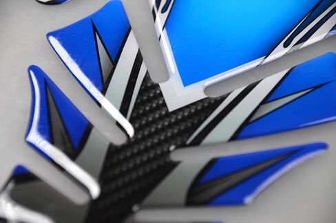 Motorcycle Tank Gas Protector Tank Pad Sticker Fit For YZF R6 600 2006-2016 (Blue) in Saudi Arabia