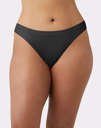 Maidenform Womens Barely There Thong, 6, Black in Saudi Arabia