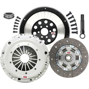 مجموعة قابض القابض OEM Highted OEM مع Clutchmaxpro مع دولاب فذان chromoly متوافق مع 98-03 Audi A3 1.8T ، 00-06 TT 1.8T ، 98-05 VW Beetle ، 99-06 Golf ، GTI ، 99-05 Jetta 1.8t 1.9 TDI (P17072HDLS in Kuwait
