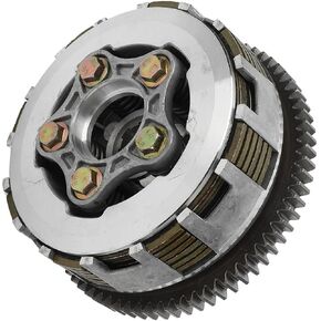 Motorcycle Clutch Assembly 5 Column 6 Plate Washer Clutch Kit Replacement for CG150 CG175 CG200 CG250 Tricylcle ATV,Motorcycle Engine Parts Clutch Assembly in Saudi Arabia
