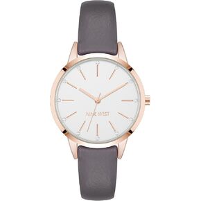 Nine West Women's Genuine Crystal Accented Strap Watch, NW/3184 in Saudi Arabia