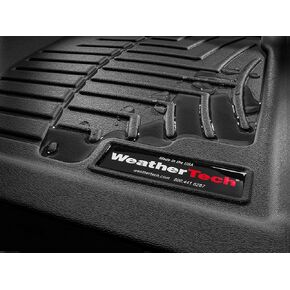WeatherTech Custom Fit FloorLiners for Ford Transit - 1st Row (4416801), Black in Saudi Arabia