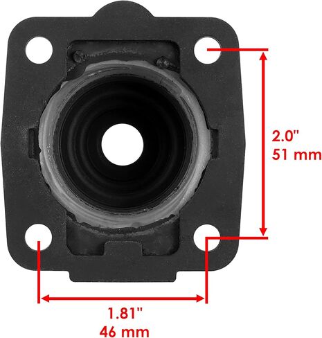 Caltric Gear Selector Boot Cover Compatible with Polaris 3233648 323-36-48 in Saudi Arabia