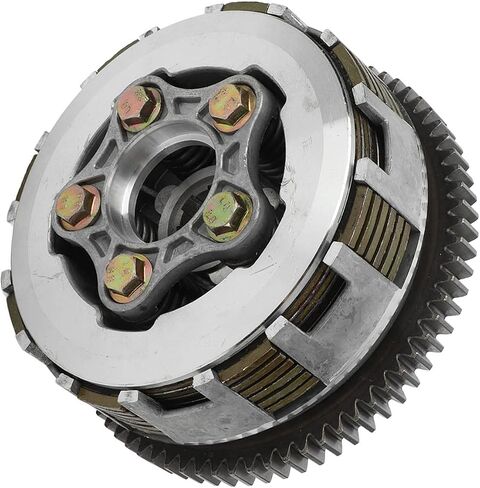 Motorcycle Clutch Assembly 5 Column 6 Plate Washer Clutch Kit Replacement for CG150 CG175 CG200 CG250 Tricylcle ATV,Motorcycle Engine Parts Clutch Assembly in Saudi Arabia