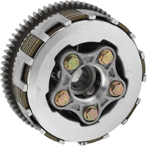 Motorcycle Clutch Assembly 5 Column 6 Plate Washer Clutch Kit Replacement for CG150 CG175 CG200 CG250 Tricylcle ATV,Motorcycle Engine Parts Clutch Assembly in Saudi Arabia