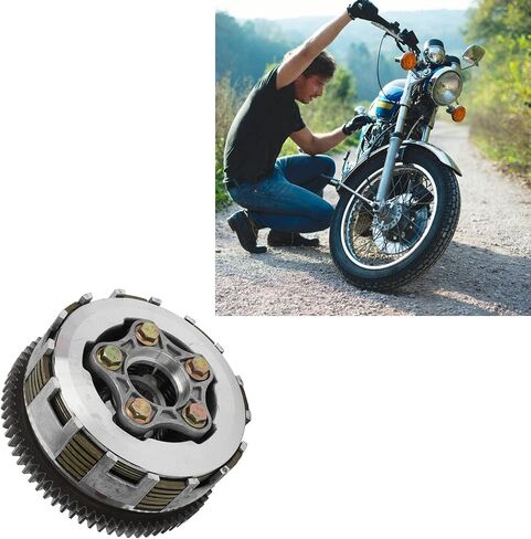 Motorcycle Clutch Assembly 5 Column 6 Plate Washer Clutch Kit Replacement for CG150 CG175 CG200 CG250 Tricylcle ATV,Motorcycle Engine Parts Clutch Assembly in Saudi Arabia