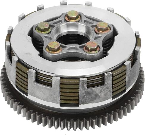 Motorcycle Clutch Assembly 5 Column 6 Plate Washer Clutch Kit Replacement for CG150 CG175 CG200 CG250 Tricylcle ATV,Motorcycle Engine Parts Clutch Assembly in Saudi Arabia