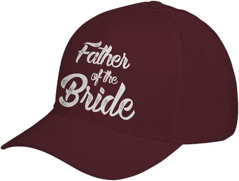 Indica Plateau Father of The Bride Adjustable Unisex Baseball Cap in Saudi Arabia