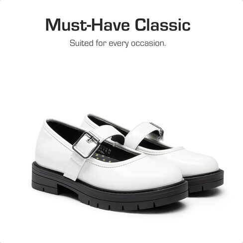 DREAM PAIRS Girls Mary Jane Chunky Platform School Uniform Dress Shoes Party Oxford Pumps for Toddler/Little Big Kid in Saudi Arabia