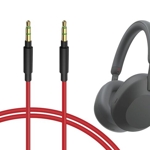 Geekria Audio Cable Compatible with Skullcandy Hesh Evo, Hesh 3, Crusher Evo, Crusher, Crusher ANC, Grind, Venue, Crusher ANC 2, Riff 2 Cable, 3.5mm Aux Replacement Stereo Cord (4 ft / 1.2 m) in Kuwait