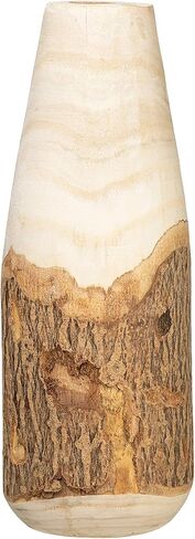 Creative Co-op منحوتة Paulownia Wood Live Edge (كل واحد سيختلف) إناء ، 16 "، براون (DF2986) in Saudi Arabia