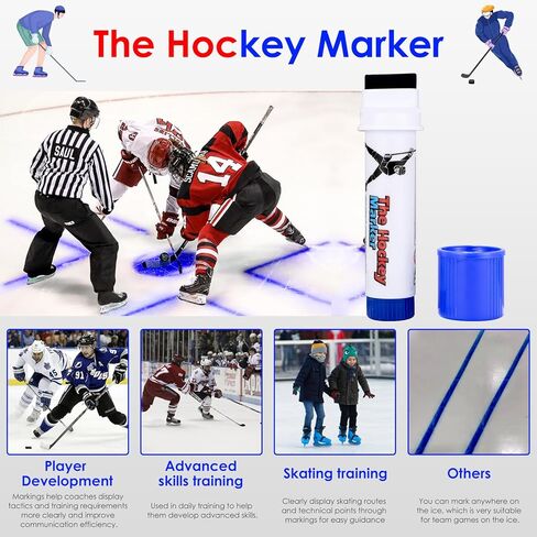 علامة الهوكي ، كرات الهوكي التي تحمل علامات في التدريب على الهوكي الجليدي ، وملحقات الهوكي الجليدية لمدرب الهوكي ، و 3 أجهزة كمبيوتر ماء ماء الهوكي الجليدي مع صندوق ، ومساعد جيد لممارسة الهوكي الجليدي in Kuwait