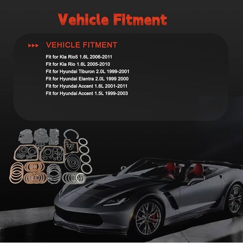 تم إصلاح مجموعة KIT Master Master Transmission لـ KIA HYUNDAI A4AF1 A4AF2 A4AF3 in Saudi Arabia
