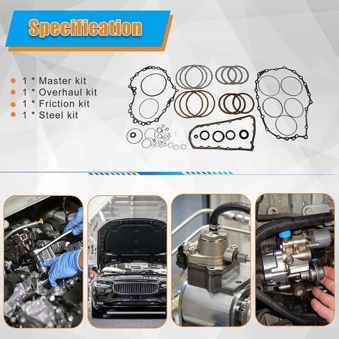 Auto CVT Transmission Master Kit Fits for Mitsubishi Replace OE RE0F10A JF011E in Saudi Arabia