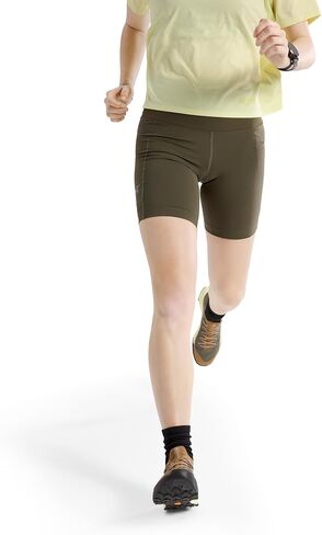 Arc'teryx Essent High-Rise Utility Short 8 Women's | High-Rise 8" Trail Short with Bounce-Free Storage in Kuwait