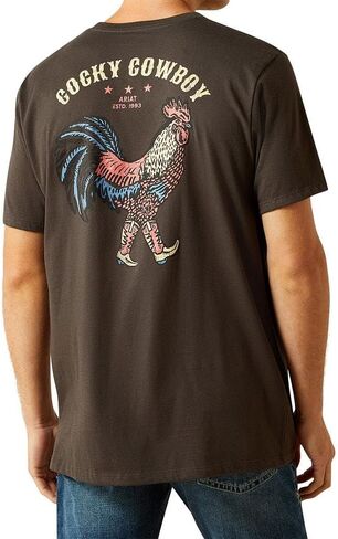 ARIAT Men's Cowboy Cocky Tee in Saudi Arabia