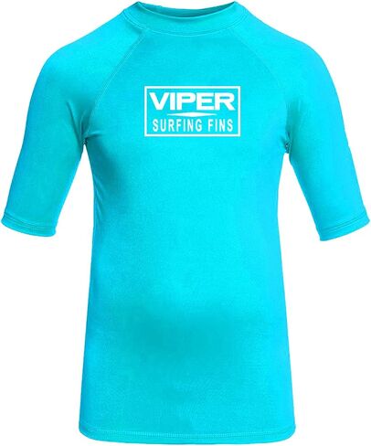 Viper Surfing Fins Short-Sleeve Rashguard in Saudi Arabia