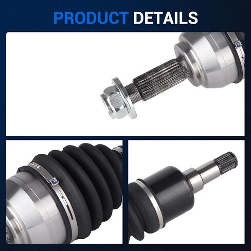 Autoround 662143 CV Axle Shaft Assembly Compatible with Ford Focus 2000 2001 2002 2003 2004 2005 2006 2007 2008 2009 2010 2011, Front Left Driver Side in Saudi Arabia