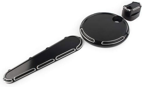 LIRUN MOTOR GAS GAS FUEL TANK DOOR DASH COVER TRACK INSERT CAP CAP CAP PROTECTOR FOR HARLEY in Saudi Arabia