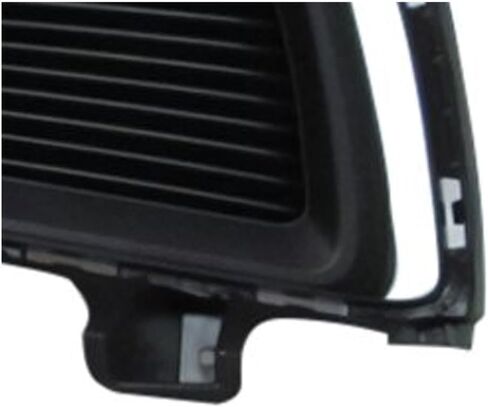 DAT Auto Parts Parts Driver اليسار والركاب الأيمن مجموعة ضباب الضباب غلاف ثقب الغطاء المصد ، استبدال مصبحة الإدراج لعام 2018-2022 Hyundai Accent Sedan & Hatchback Black Blastic Hy1038131 HY1039131 in Saudi Arabia