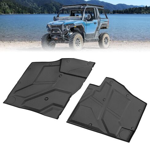 KEMIMOTO TPE Floor Mats Compatible with Polaris Xpedition XP/ADV/XP 5/ADV 5 2024+ Front Interior Anti-Slip Foot Mat - Easy to Clean, 2 PCS Accessories in Saudi Arabia