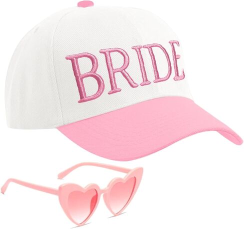 Bride Trucker Hat Bridal Headwear Bachelorette Party Favors Something Beige Bridal Shower Decorations Wedding in Kuwait