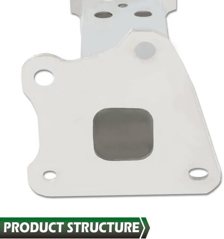 GRAND ORANGE Front Bumper Brackets Reinforcement Extension Compatible with Toyota Tacoma 2005-2023 5202504010 5202604010 TO1027106 TO1026106 Left and Right Side Silver in Saudi Arabia