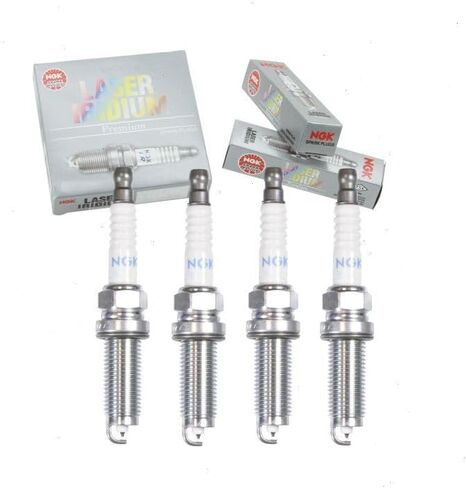 4 PC NGK Laser Iridium Sparks Plugs متوافقة مع Honda Civic 1.5L 2.0L L4 2016-2020 in Saudi Arabia