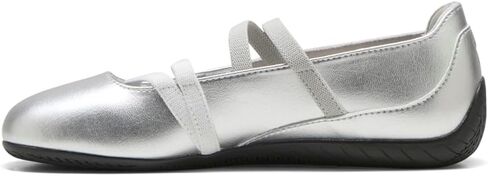 PUMA Womens Speedcat Metallic Ballet Flats Casual - Silver in Saudi Arabia