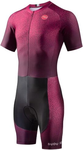 جيرسي لركوب الدراجات للرجال مجموعة قصيرة الأكمام جلود قطعة واحدة من القمصان دراجة ثلاثية دراجة ثلاثية الدراجات مع هلام مبطن in Kuwait