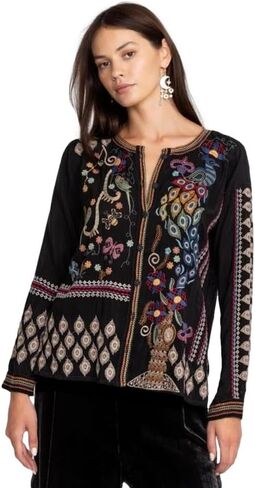 كانت جوني بلوزة ريو للسيدات ، أسود (الولايات المتحدة ، ألفا ، متوسطة ، منتظمة ، منتظمة) in Kuwait