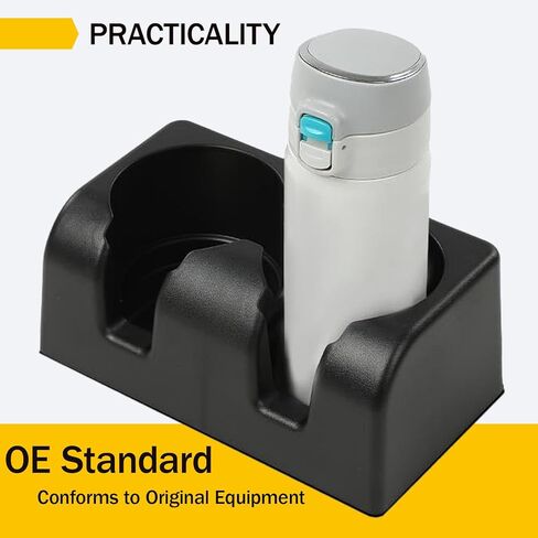 Car Cup Holder, Automotive Cup Holders, 89039574 Bench Seat Cup Holder Dual Cupholder Insert Drink Storage Fit for Colorado 2004‑2012 in Saudi Arabia