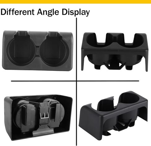 Car Cup Holder, Automotive Cup Holders, 89039574 Bench Seat Cup Holder Dual Cupholder Insert Drink Storage Fit for Colorado 2004‑2012 in Saudi Arabia