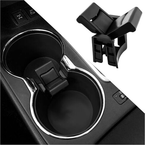Car Cup Holder Insert OEM# 55618-0E170-C0,Car Center Console Cup Holder Insert Divider Compatible with Toyota 2014-2019 Highlander,Automotive Cup Holders Insert Car Accessories (55618-0E170-C0) in Kuwait