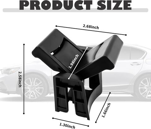 Car Cup Holder Insert OEM# 55618-0E170-C0,Car Center Console Cup Holder Insert Divider Compatible with Toyota 2014-2019 Highlander,Automotive Cup Holders Insert Car Accessories (55618-0E170-C0) in Kuwait