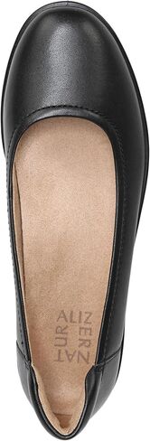 Naturalizer Womens Flexy Ballet Flat Navy Leather 8.5 N in Saudi Arabia