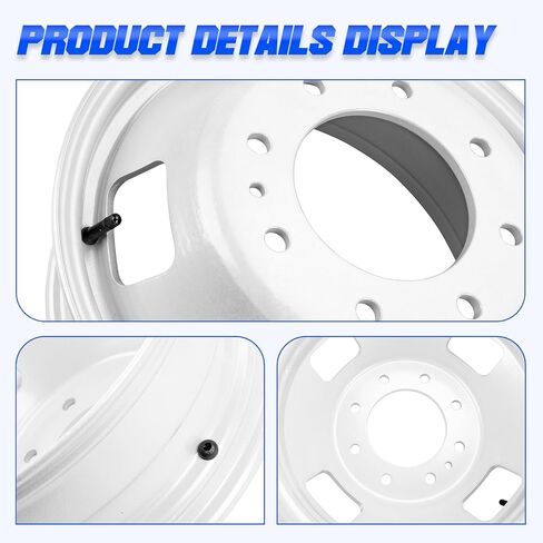 64108001 18.57 "استبدال عجلة الصلب لفورد F350 Super Duty 2005-2022 يحل محل#560-03615،6C341015NA in Saudi Arabia