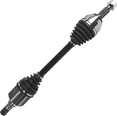 Detroit Axle - FWD Front Left CV Axle for 11-17 Nissan Juke w/Automatic CVT Transmission, Driver Side CV Axle Assembly 2011 2012 2013 2014 2015 2016 2017 Replacement in Kuwait