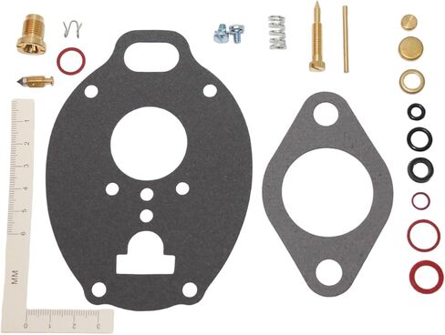 مجموعة إصلاح Carburetor الاقتصادية تناسب الحصاد الدولي 504 فورد 800 900 جرار (لمكربن Marvel Schebler) in Saudi Arabia