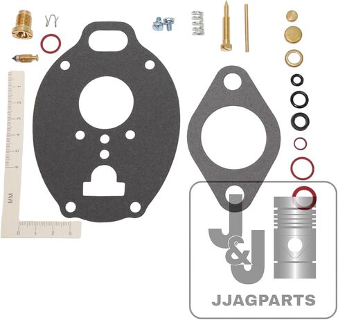 مجموعة إصلاح Carburetor الاقتصادية تناسب الحصاد الدولي 504 فورد 800 900 جرار (لمكربن Marvel Schebler) in Saudi Arabia