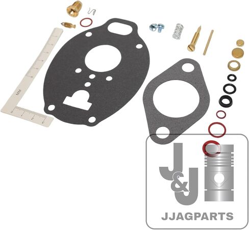 مجموعة إصلاح Carburetor الاقتصادية تناسب الحصاد الدولي 504 فورد 800 900 جرار (لمكربن Marvel Schebler) in Saudi Arabia