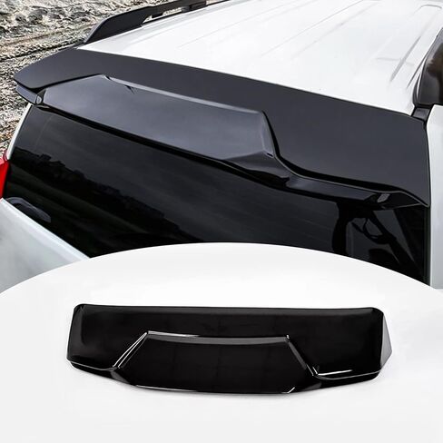 Sports Rear Spoiler Decoration is Suitable for 2010-2023 Lexus GX460 Rear Trunk Spoiler Wing Cover Tail Deck ABS Black Exterior Accessories Tail refitting Accessories (Black) in Saudi Arabia