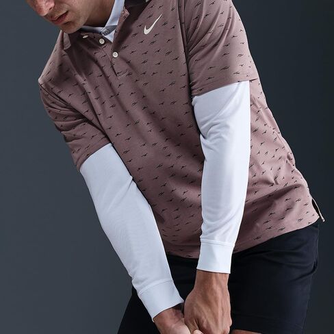 Nike Tour Men's Dri-FIT Golf Polo (Taupe Grey/Pale Ivory) in Saudi Arabia