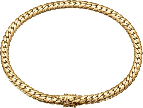 Pure18K Gold Bracelet, Men's and Women's flat Cuban Bracelet, Mesh Bracelet, Birthday, Thanksgiving, Christmas gifts in Saudi Arabia