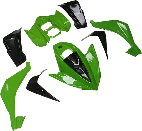 Redcap ATV الكامل جسم البلاستيك الحاجز الخلفي الأمامي ل taotao ATA125G COUGAR 200 Sport COOLSTER 3125C 3125CX الصينية 125CC ATVS - (أخضر) in Saudi Arabia