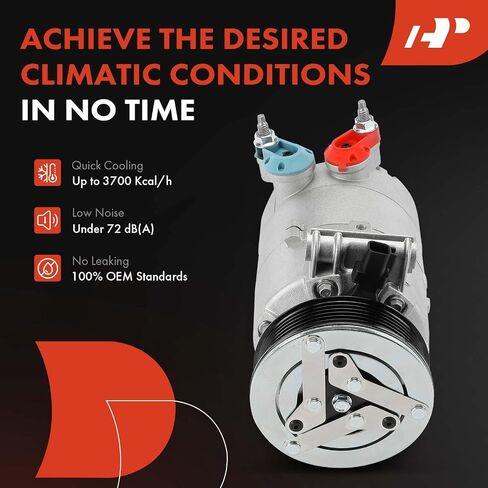A-Premium Air Conditioner AC Compressor with Clutch Compatible with Land Rover Range Rover Evoque 2012 2013 2014 2015 in Saudi Arabia