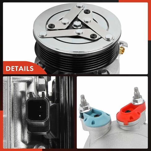 A-Premium Air Conditioner AC Compressor with Clutch Compatible with Land Rover Range Rover Evoque 2012 2013 2014 2015 in Saudi Arabia