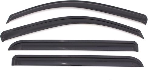 Auto Ventshade [AVS] خارج Mount Rain Guards لعام 2006 - 2010 Jeep Commander | زجال تنفيس النافذة ، 4 أجهزة كمبيوتر. - الدخان | 94117 in Saudi Arabia