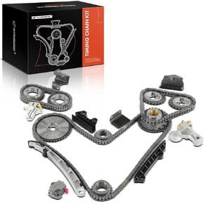 A -Premium 20PCS سلسلة توقيت مجموعة أدوات توقيت W/Substrocket & Tensioner و Guide متوافق مع Suzuki Grand Vitara 2006 2007 2007 - V6 2.7L - استبدال# 1274166J00 in Kuwait