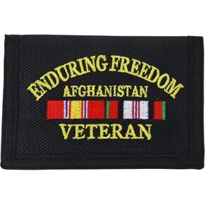 Armycrew Military Theme Embroidered Trifold Wallet (Navy, One Size) in Saudi Arabia